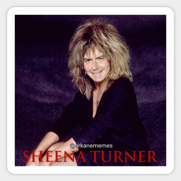 Sheena Turner Sticker by arkanememes